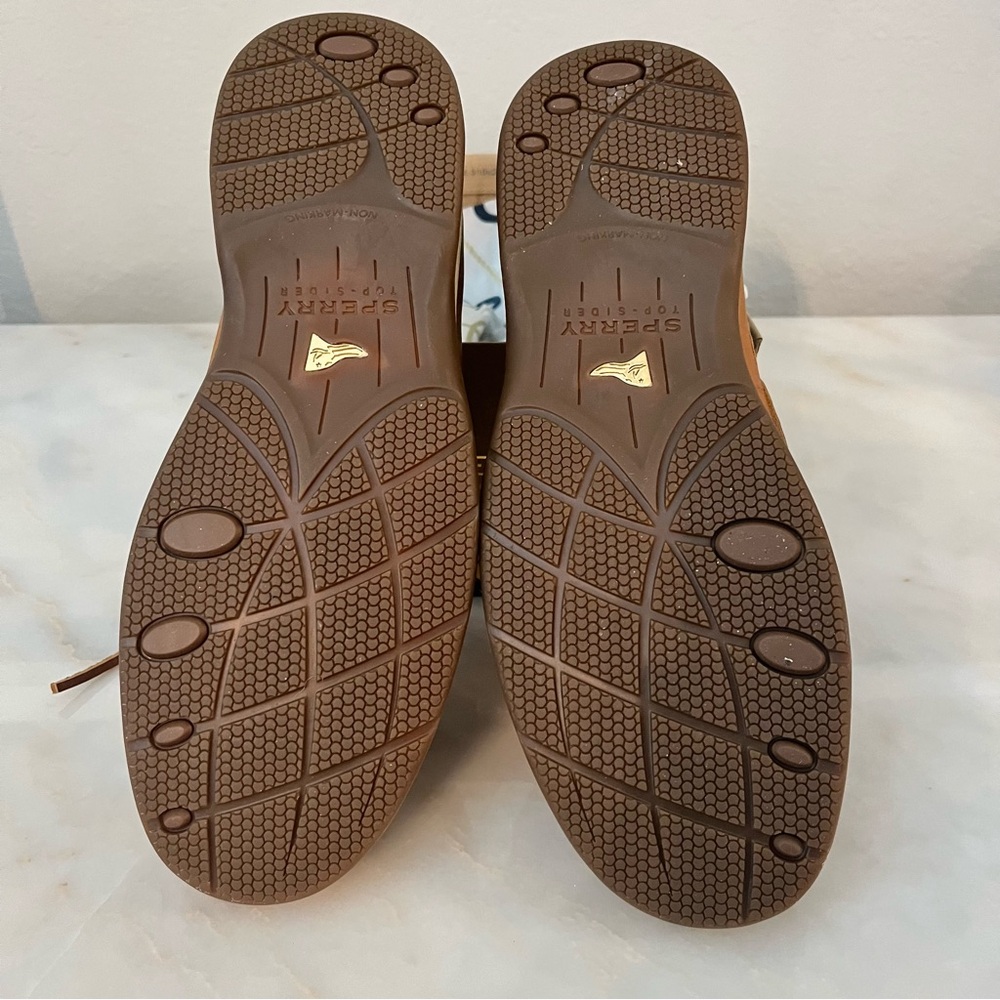 Luxury Sperry Boat Shoes with 18K Gold - Picture 11 of 14